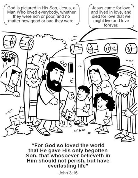 Bible coloring pages john 3 16. john 3 16 coloring printables | Bible Coloring Pages to ...