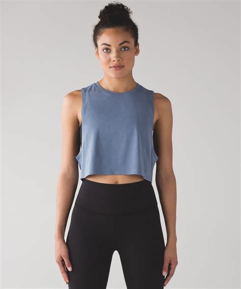 muscle love crop tank women s tanks lululemon athletica fitness in 2019 athletic outfits