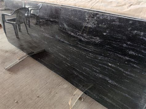 Rajasthan Cosmic Black Granite Slab Thickness 15 20 Mm Rs 70 Sq Ft