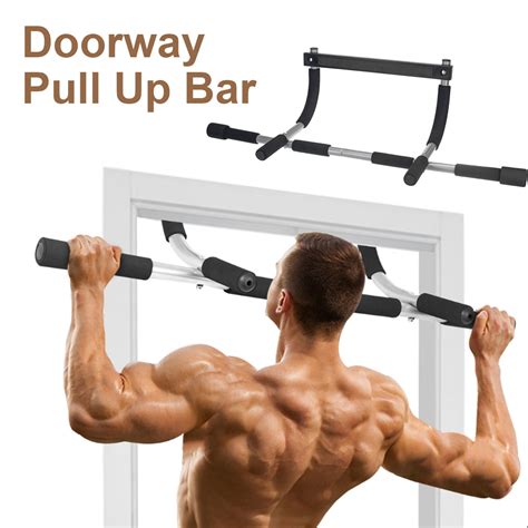 Doorway Pull Up Bar Chin Up Door Frame Exercise Upper Indoor Fitness