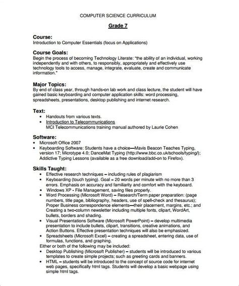 Level i tour of computer systems representation and manipulation of information: 7+ Course Outline Template - DOC, PDF | Free & Premium ...