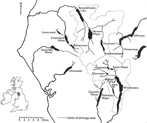 English Lake District Map