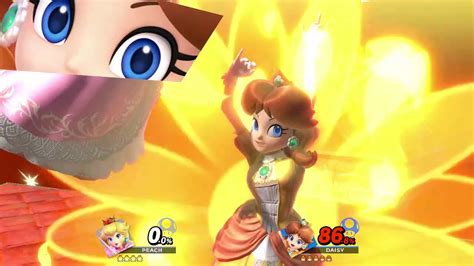 Super Smash Bros Ultimate Princess Peach Vs Princess Daisy 2 Youtube