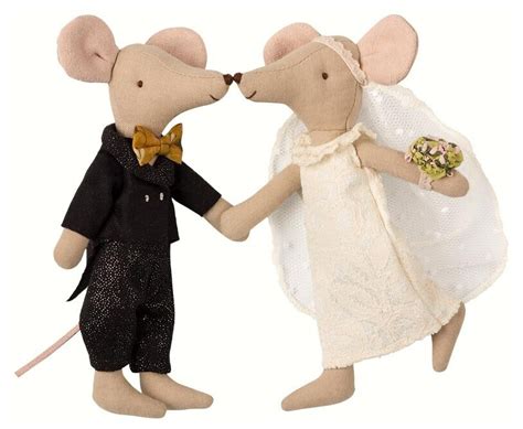 Wedding Mice Couple In Box Maileg RumattÄ