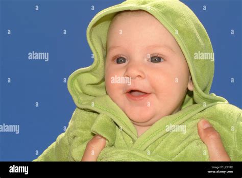 6 Month Old Baby Is Lifted By Parent Hi Res Stock Photography And