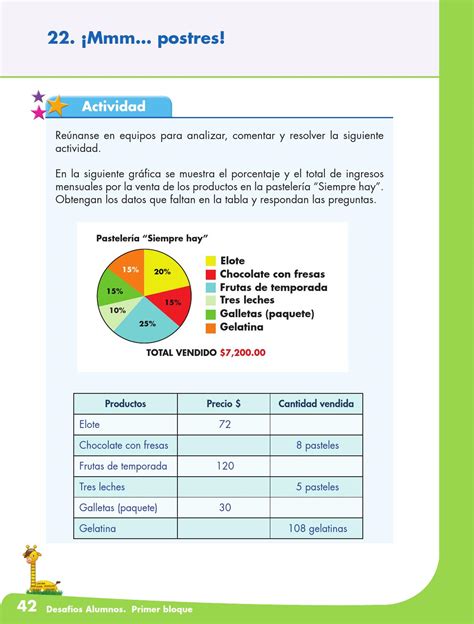 Los ejercicios son los propuestos por la sep. Desafios matematicos alumnos 6º sexto grado primaria by ...