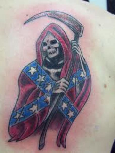 Ripped american flag tattoo designs hold a different meaning. Confederate Flag Tattoos And Meanings | hubpages
