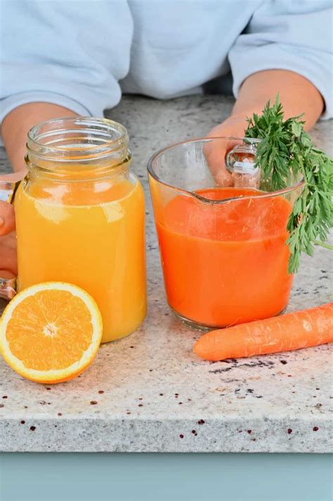 Freshly Squeezed Orange Carrot Juice Alphafoodie