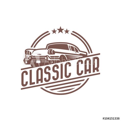 "Vintage Car Logo template" Stock image and royalty-free ...