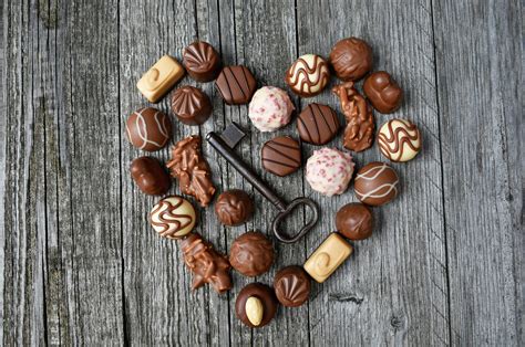 Fotos Gratis Chocolate Día Valentines Fondo Enamorado Comida