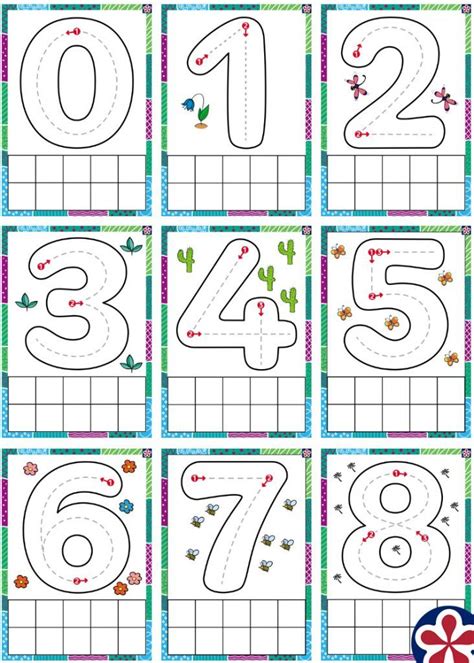 Preschool Writing Kids Math Worksheets Numbers Preschool Preschool