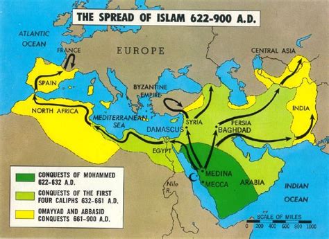 Map Of The Spread Of Islam Margaret Travis Silk Road Pinterest