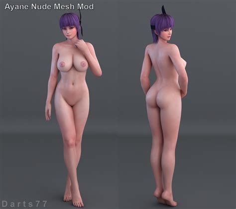 Ayane Nude Mesh Mod By Darts On Deviantart