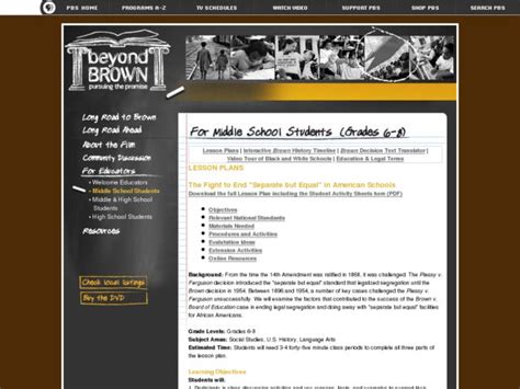 Ferguson offers summary and analysis on themes, symbols, and other literary devices. Plessy v. Ferguson Lesson Plans & Worksheets | Lesson Planet