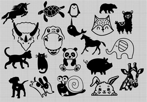 Personalized Animal Stickeriron On Decal Etsy