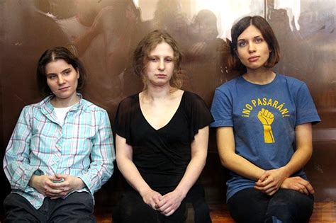 Pussy Riot Trio Each Jailed For Two Years As Protests Mount Across The