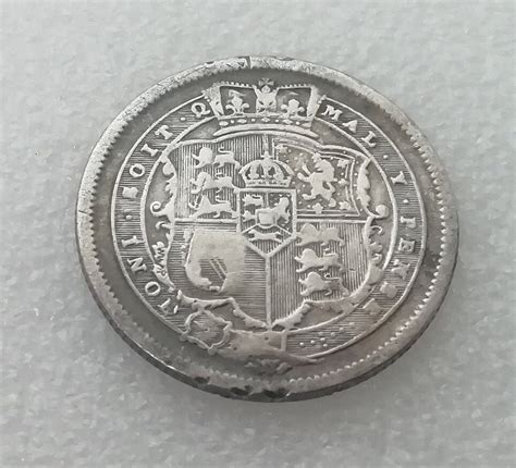 English Silver Coin1 Shilling George Iiiworld Etsy