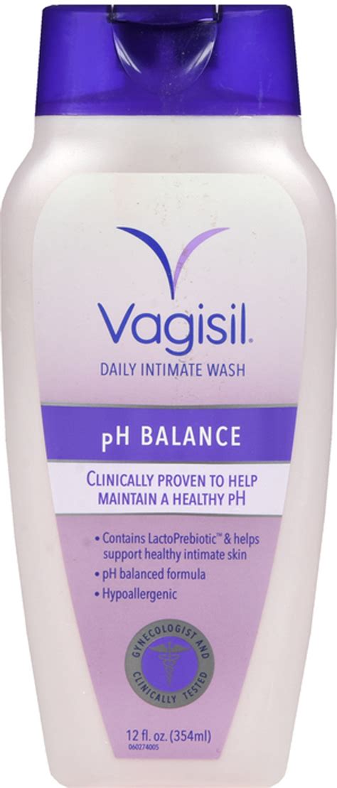 Vagisil Ph Balanced Daily Intimate Feminine Wash For Women Gynecologist Tested Hypoallergenic