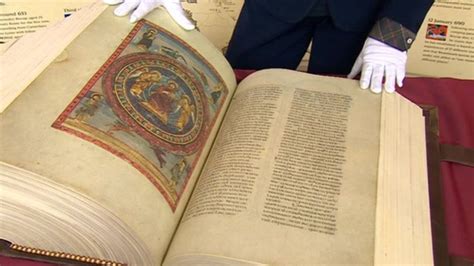 Worlds Oldest Latin Bible Returned To Britain After 1300 Years The