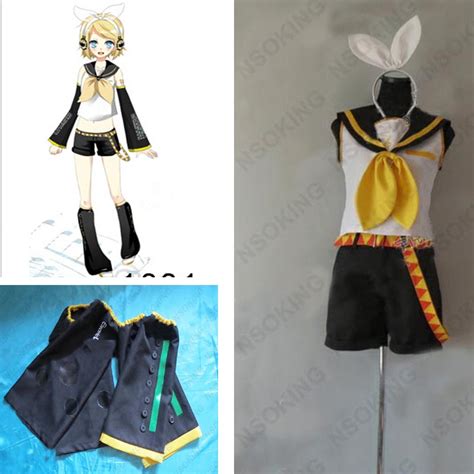 Buy Vocaloid Kagamine Rin Cosplay Costume From