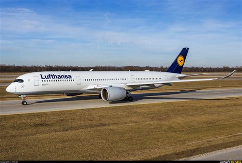 D Aixa Lufthansa Airbus A350 900 At Munich Photo Id 1187187