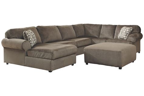 This modular set can easily flex to form new configurations that suit your space and social scene. Jessa Place 3-Piece Sectional with Ottoman | Ashley ...