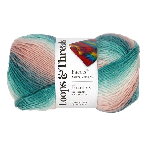 15 Pack: Facets™ Yarn by Loops & Threads® | Michaels
