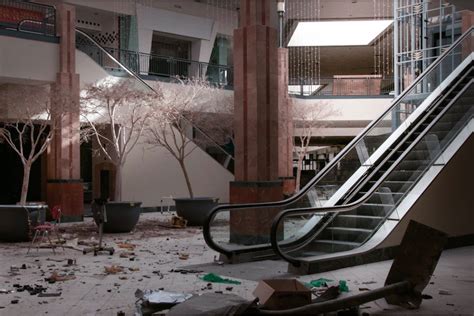 Photographer's Creepy Photos of Closed Down Mall Go Viral