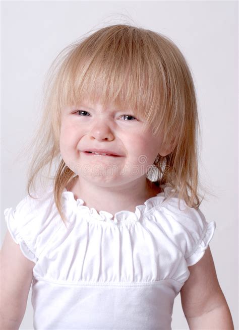 Sad Baby Stock Photo Image Of Crib Blonde Tooth Crying