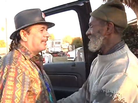 Carlos Santana Reunites With Former Bandmate Marcus The Magnificent Malone Now Homeless In