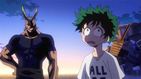 Izuku And All Might Father And Son Moments Dub Youtube