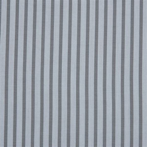 Gray And White Striped Cotton Voile Web Archived
