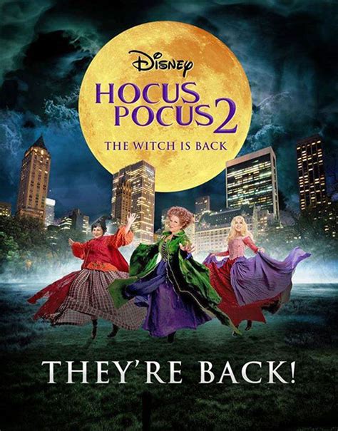 The interactions between the characters are. HOCUS POCUS 2 IS OFFICIALLY IN THE WORKS!
