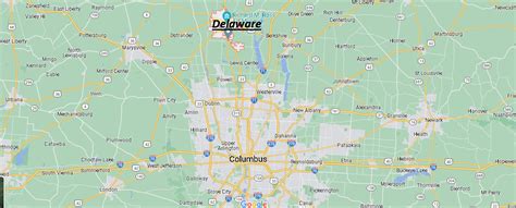 Where Is Delaware Ohio What County Is Delaware In Where Is Map