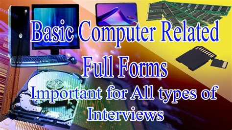 Computer Full Forms Common Full Forms Of Computer Topic Important