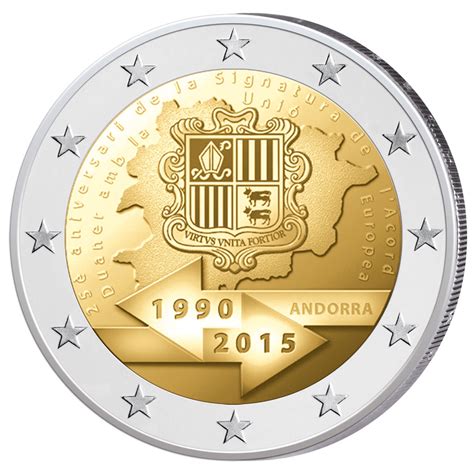Andorra 2 Euro Münzen Raritäten Phantome Überraschungen › Primus