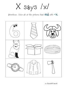 Fun learning online worksheets for kindergarten, online english printable worksheets. Letter X Activities | Teaching letter recognition ...