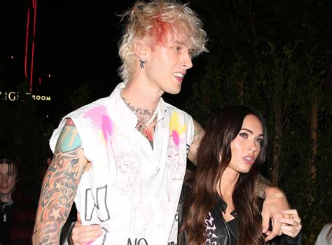 His romance with ex amber rose has been the most public one to date, but he and midnight in the switchgrass costar megan fox have been flaunting their newfound romance lately. Machine Gun Kelly says dating Megan Fox has changed his life