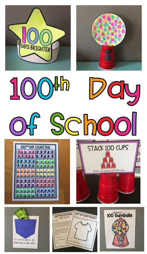 100th Day Of School Activities 100th Day Of School Crafts School