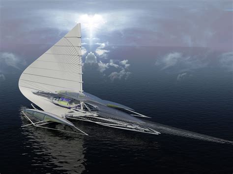 This Futuristic 13 Million Yacht Can Be Powered By The Wind Or The Sun Business Insider