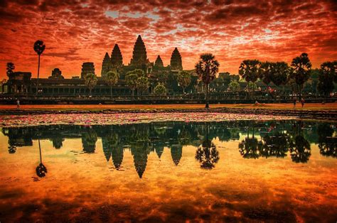 Angkor Wat At Sunrise Outdoor Photographer