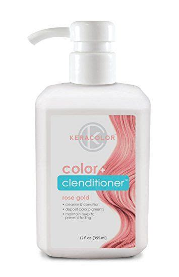 Rose gold hair has long been the biggest colour trend on instagram. Keracolor Color + Clenditioner, 12oz (Rose Gold) Review ...