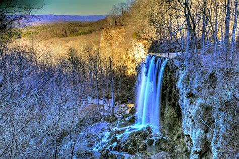 Falling Spring Falls Photograph By Don Mercer Fine Art America