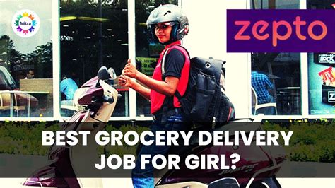 Zepto | Best Grocery Delivery Jobs For Girls - YouTube