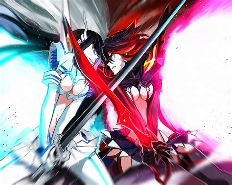 Wallpaper X Px Gadis Anime Kill La Kill Kiryuin Satsuki Matoi Ryuuko X