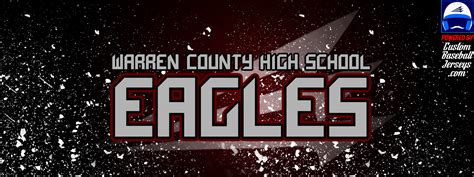 Warren County High School Eagles Custom Throwback Baseball Jerseys