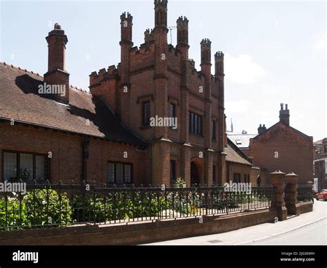 Group of twelve almshouses built in 1909 hi-res stock photography and