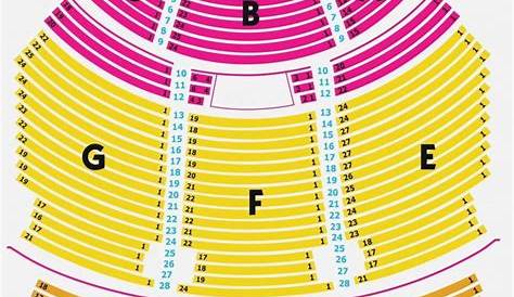 dolby theater seating chart | Capitán