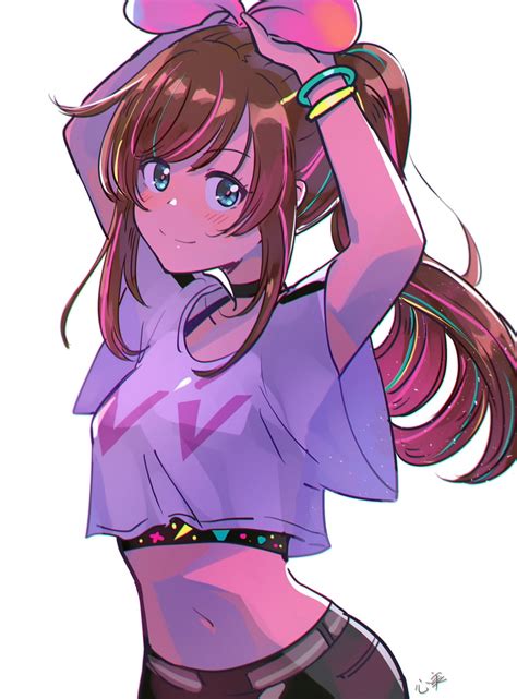 Kizuna Ai And Kizuna Ai Kizuna Ai Inc Drawn By Kokomi Aniesuakkaman Danbooru