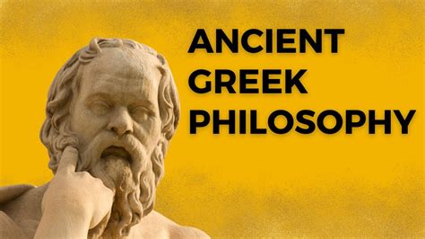 Ancient Greek Philosophy Youtube